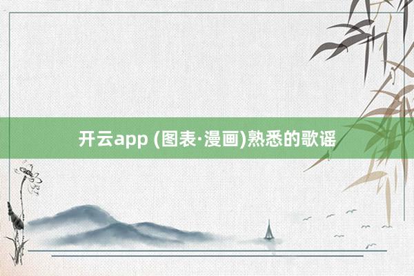 开云app (图表·漫画)熟悉的歌谣